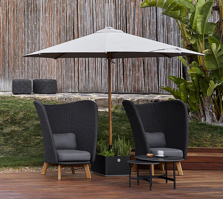 Grow Parasol Base With Wheels - Cane Line - Planters - HORNE