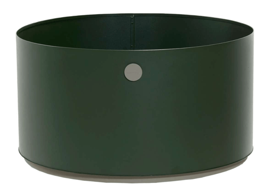 Grow Planter - Round - Cane Line - Planters - Large - Dark Green/Taupe - HORNE