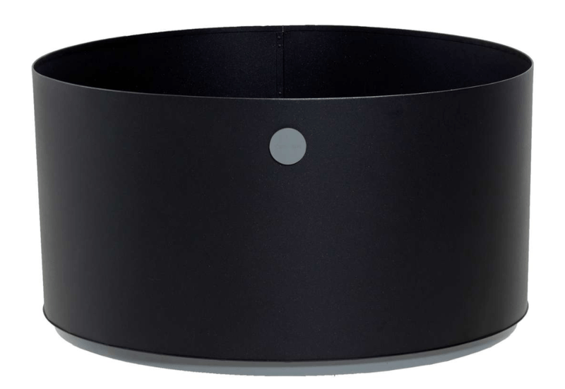 Grow Planter - Round - Cane Line - Planters - Small - Dark Green/Taupe - HORNE