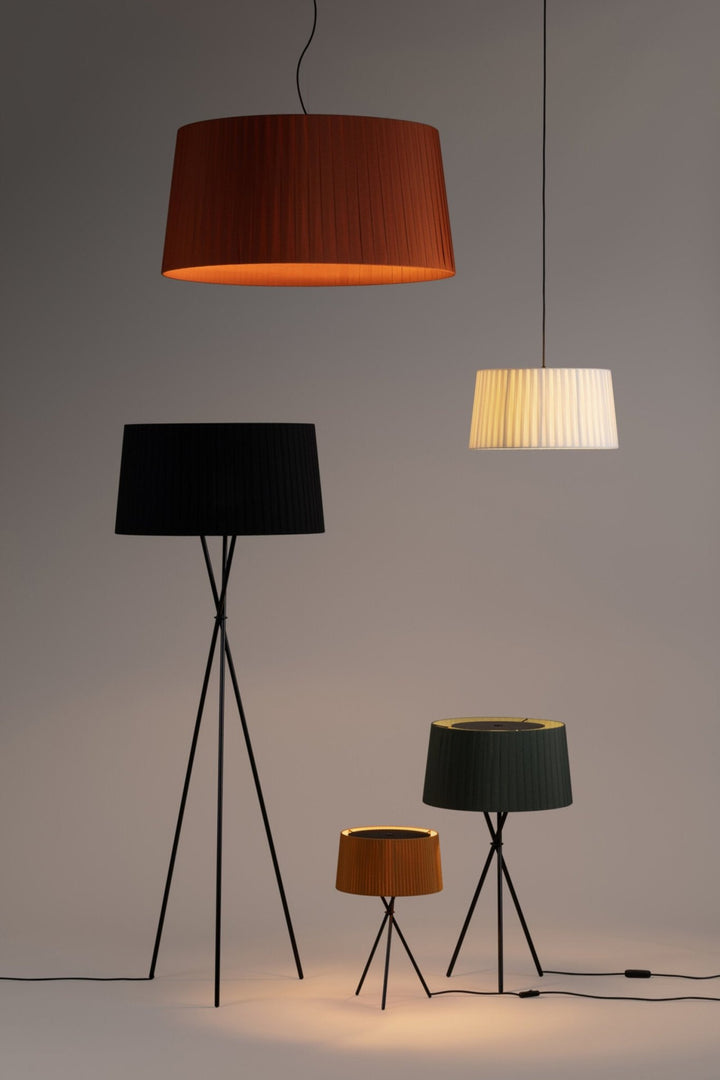 GT6 Pendant - Single Bulb - Santa & Cole - Pendants - Black - Black - HORNE