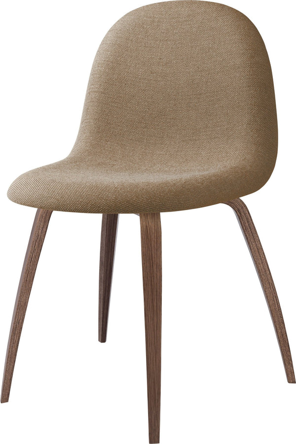 Gubi 3D Chair Upholstered - Wood Base