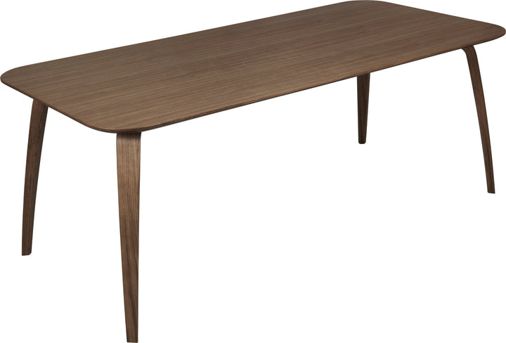 Gubi Dining Table Rectangular - Gubi - Tables + Desks - American Walnut - HORNE
