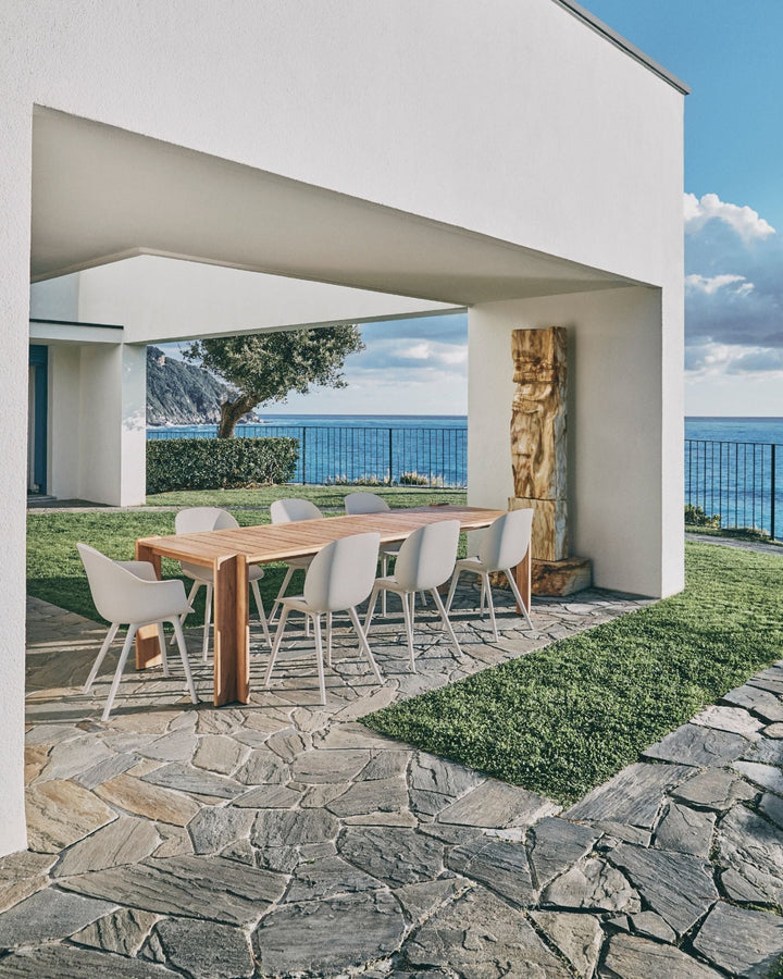 Beetle Dining Chair - Outdoor - Gubi - Outdoor Furniture - Alabaster White - HORNE