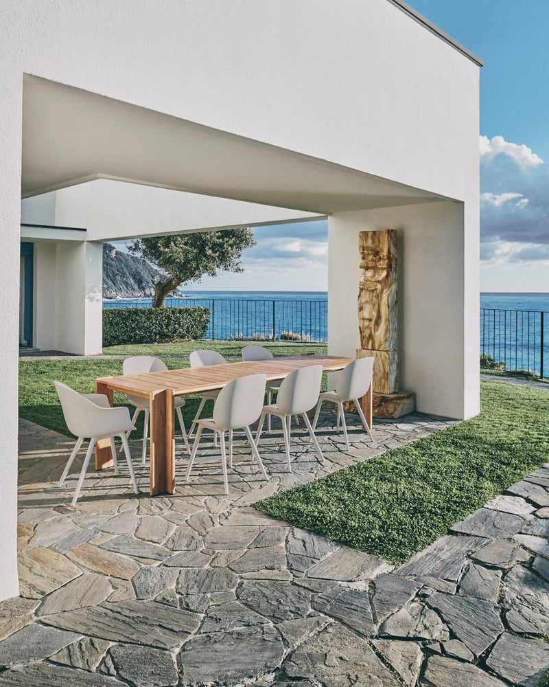 Beetle Dining Chair - Outdoor - Gubi - Outdoor Furniture - Alabaster White - HORNE