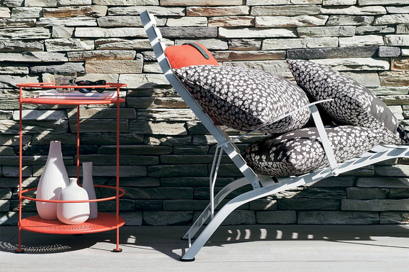 Guinguette Side Table - Fermob - Outdoor Furniture - Acapulco Blue - HORNE