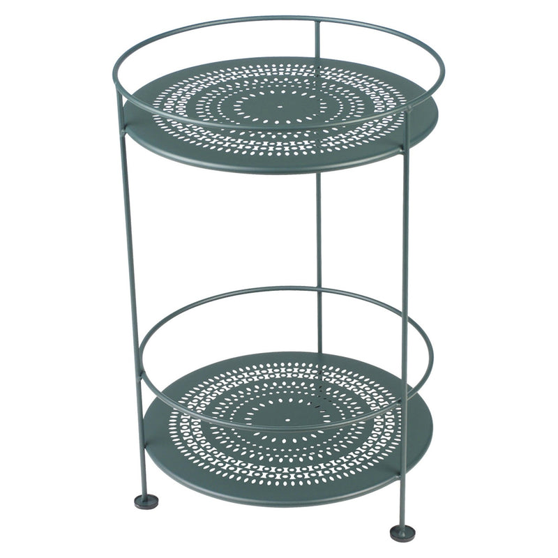 Guinguette Side Table - Fermob - Outdoor Furniture - Acapulco Blue - HORNE