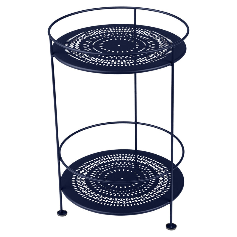 Guinguette Side Table - Fermob - Outdoor Furniture - Acapulco Blue - HORNE