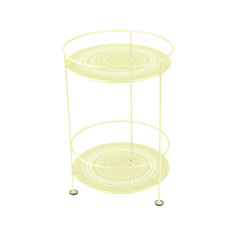 Guinguette Side Table - Fermob - Outdoor Furniture - Acapulco Blue - HORNE