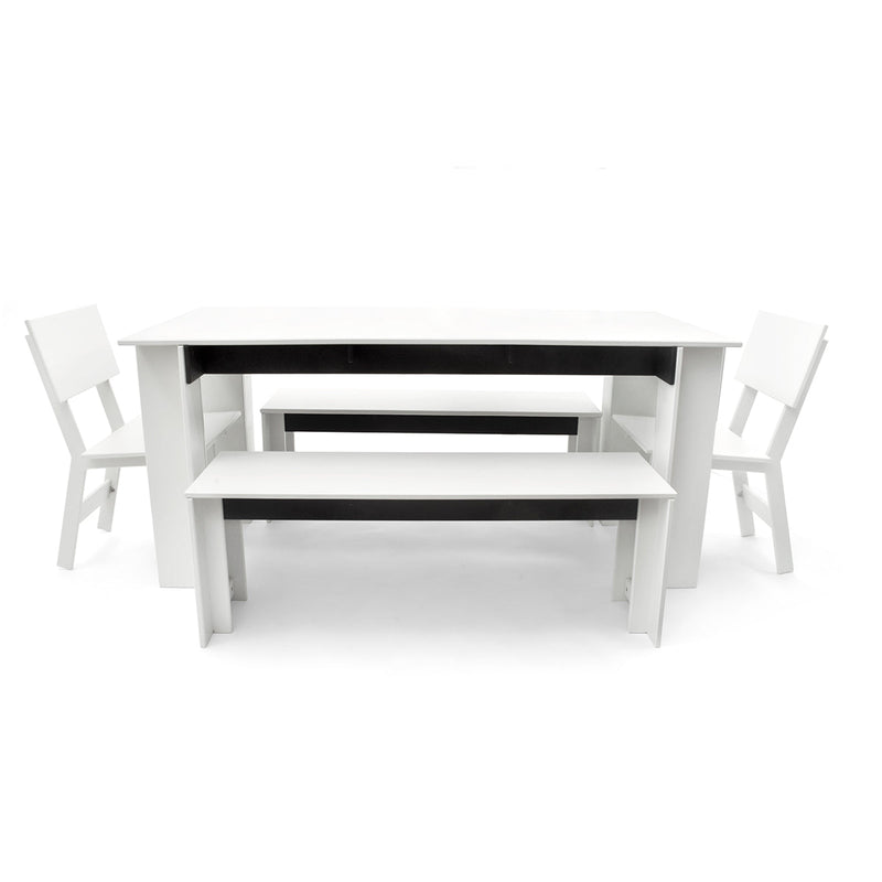 Hall Bench 48 - Loll Designs - Outdoor Furniture - Black - HORNE