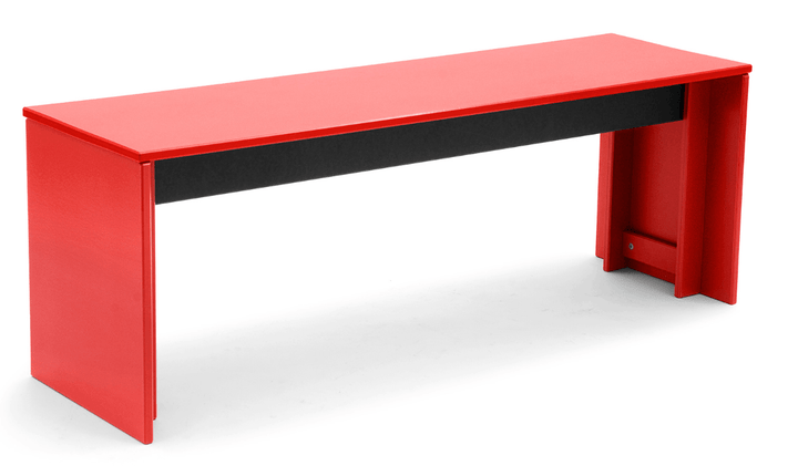 Hall Bench 48 - Loll Designs - Outdoor Furniture - Apple Red - HORNE