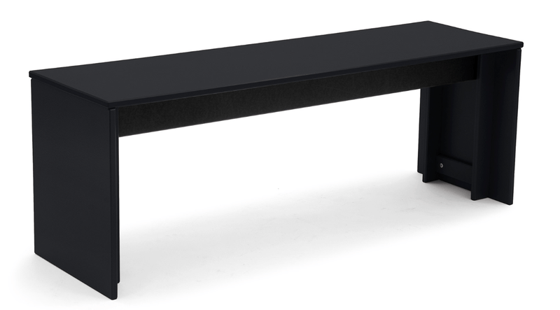 Hall Bench 48 - Loll Designs - Outdoor Furniture - Black - HORNE