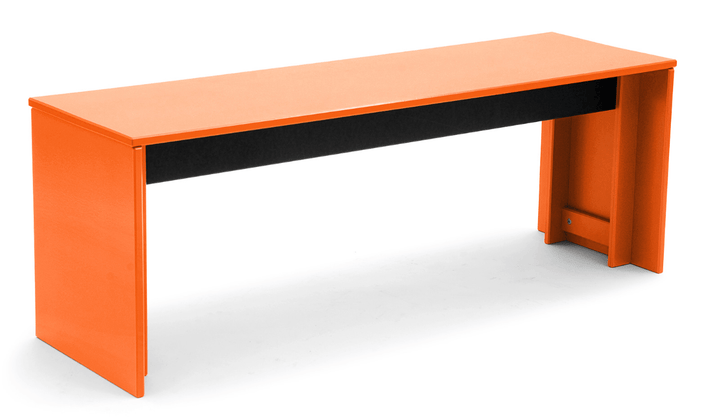 Hall Bench 48 - Loll Designs - Outdoor Furniture - Sunset Orange - HORNE
