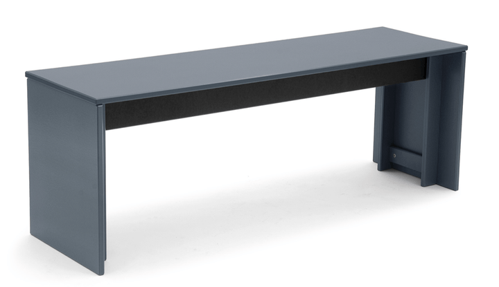 Hall Bench 48 - Loll Designs - Outdoor Furniture - Charcoal Grey - HORNE