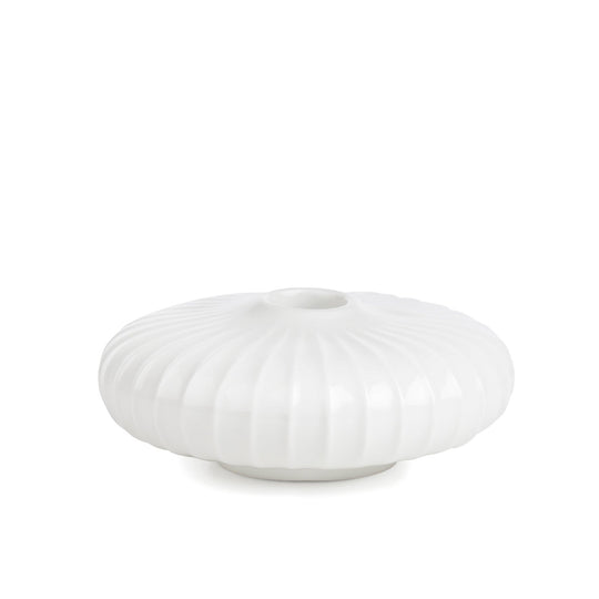 Hammershøi Candle Holder Round - Kähler - Candle Holders - 4.5"Ø - HORNE