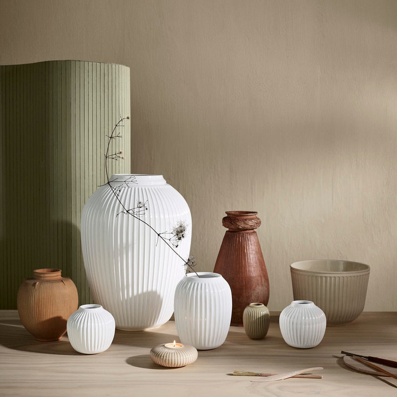 Hammershøi Candle Holder Round - Kähler - Candle Holders - 4.5