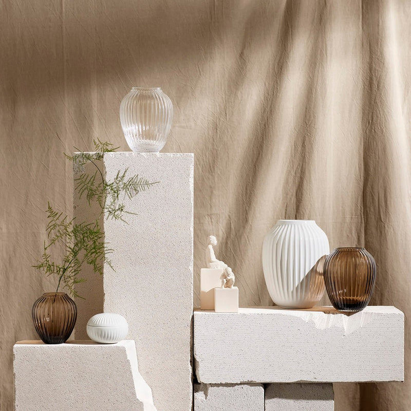 Hammershøi Vase - Walnut - Kähler - Vases - 5.1