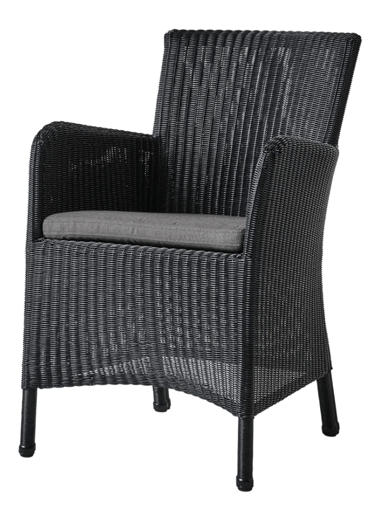 Hampsted Chair - Cane Line - Outdoor Furniture - Taupe - Grey Natté - HORNE