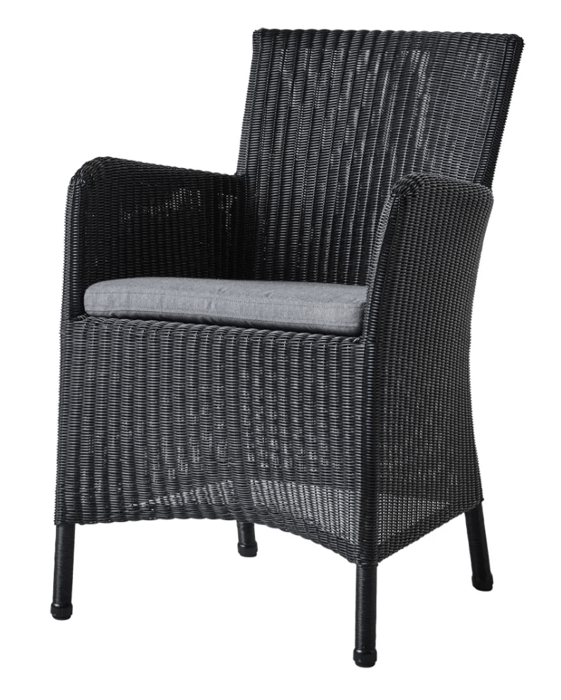 Hampsted Chair - Cane Line - Outdoor Furniture - Taupe - Grey Natté - HORNE
