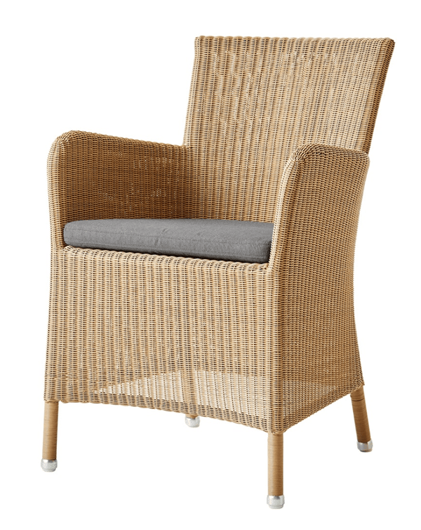 Hampsted Chair - Cane Line - Outdoor Furniture - Natural - Taupe Natté - HORNE