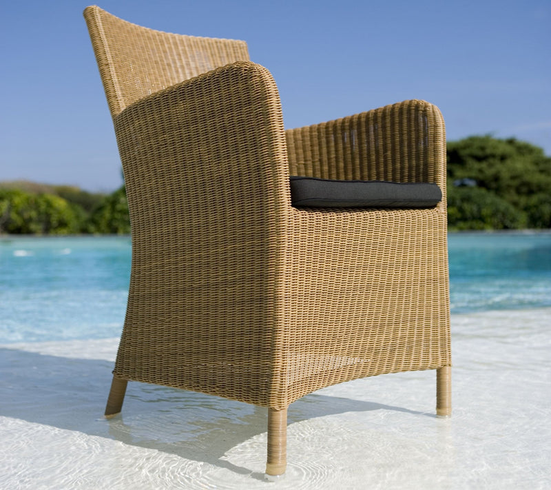 Hampsted Chair - Cane Line - Outdoor Furniture - Taupe - Grey Natté - HORNE