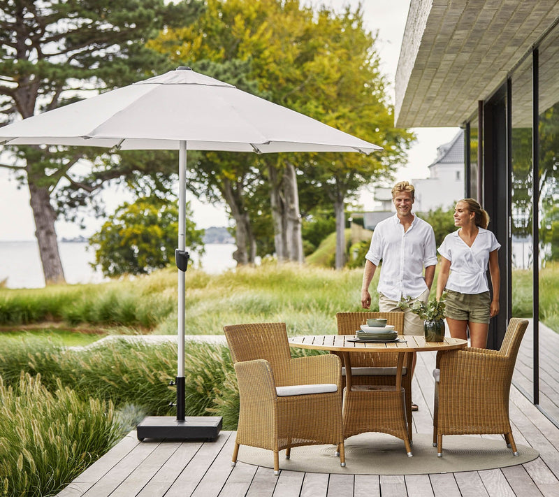 Hampsted Chair - Cane Line - Outdoor Furniture - Taupe - Grey Natté - HORNE