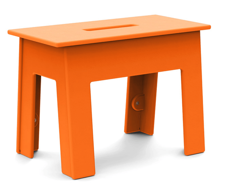 Handy Stool - Loll Designs - Outdoor Furniture - Sunset Orange - HORNE