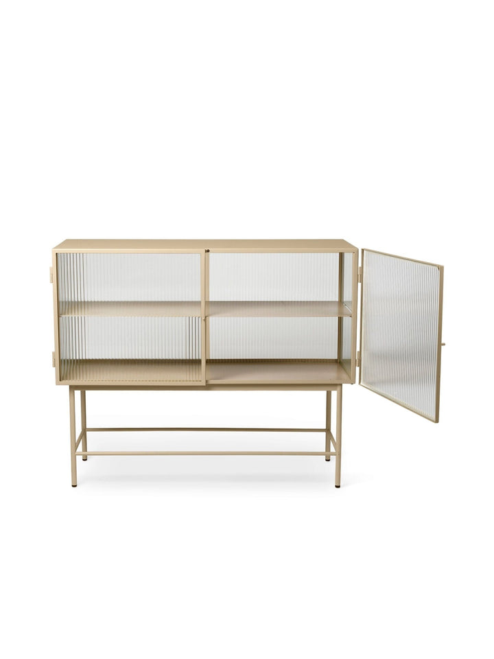 Haze Sideboard - Ferm Living - Storage + Organization - Cashmere - Reeded - HORNE