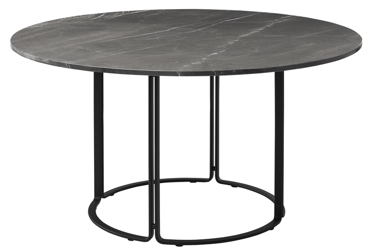 HB 120 Dining Table - Lange Production - Tables - Marble - Black - HORNE