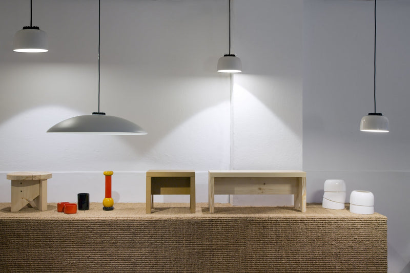 HeadHat Bowl Pendant - Large - Santa & Cole - Pendants - Black - 3 m / 118.1