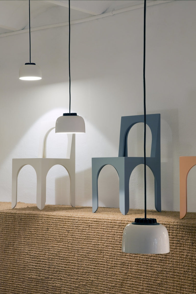 HeadHat Bowl Pendant - Large - Santa & Cole - Pendants - Black - 3 m / 118.1