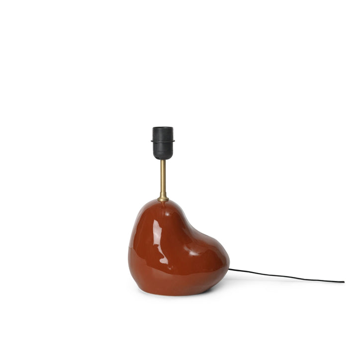Hebe Lamp Base - Ferm Living - Tables + Desks - Small - Terracotta - HORNE