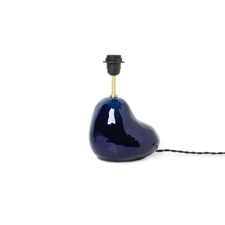 Hebe Lamp Base - Ferm Living - Tables + Desks - Small - Deep Blue - HORNE