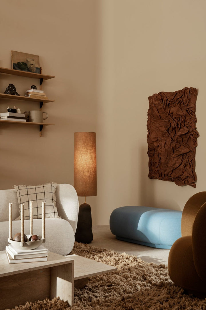 Hebe Lamp Base - Ferm Living - Tables + Desks - Large - Off - White - HORNE