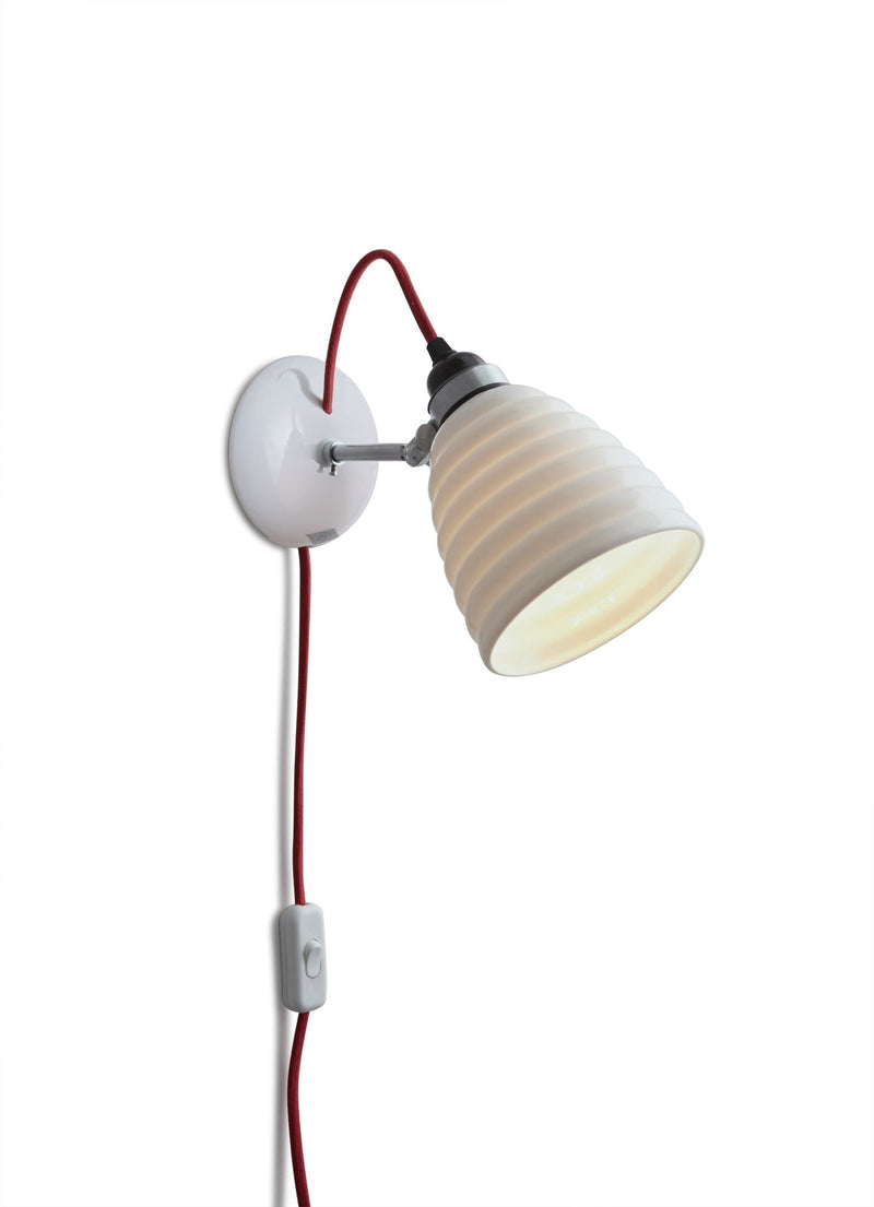 Hector Bibendum Wall - Plug, Switch, & Cable - Original BTC - Table + Task - Red - HORNE