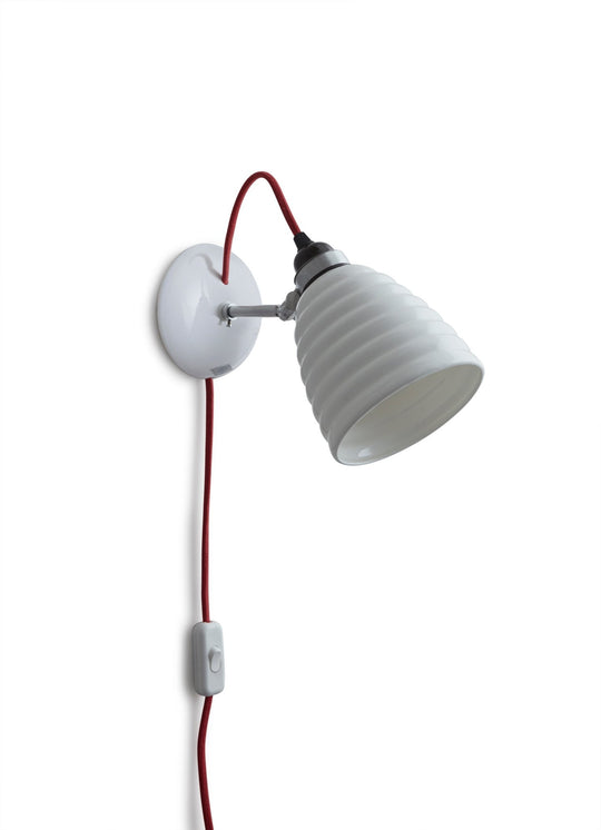 Hector Bibendum Wall - Plug, Switch, & Cable - Original BTC - Table + Task - Red - HORNE