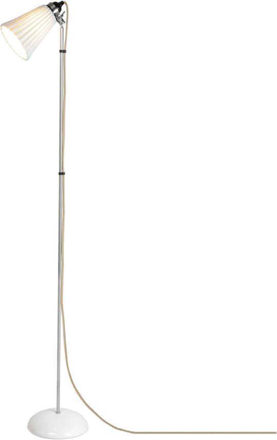 Hector Medium Pleat Floor Light - Natural