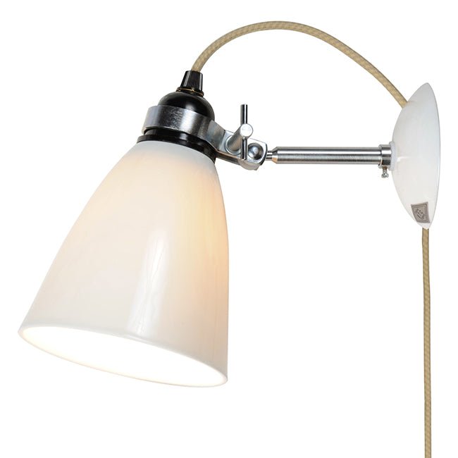Hector Medium Wall Light Plug/Switch/CordOriginal BTC