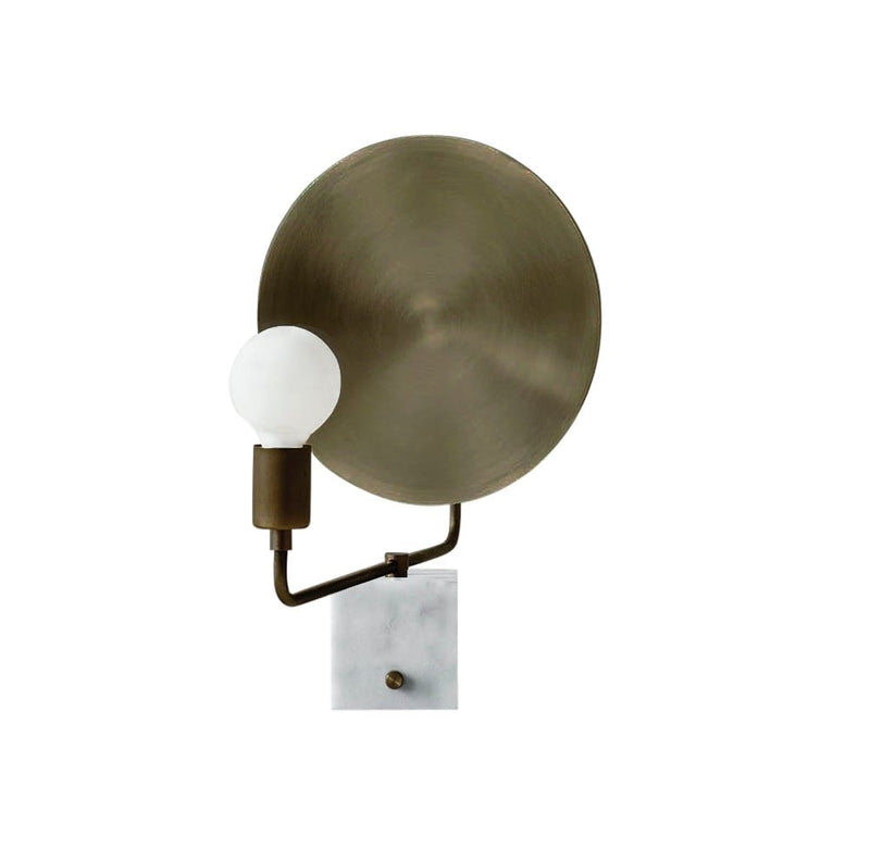 Helios Table Lamp - Workstead - Table + Task - Hewn Brass - HORNE