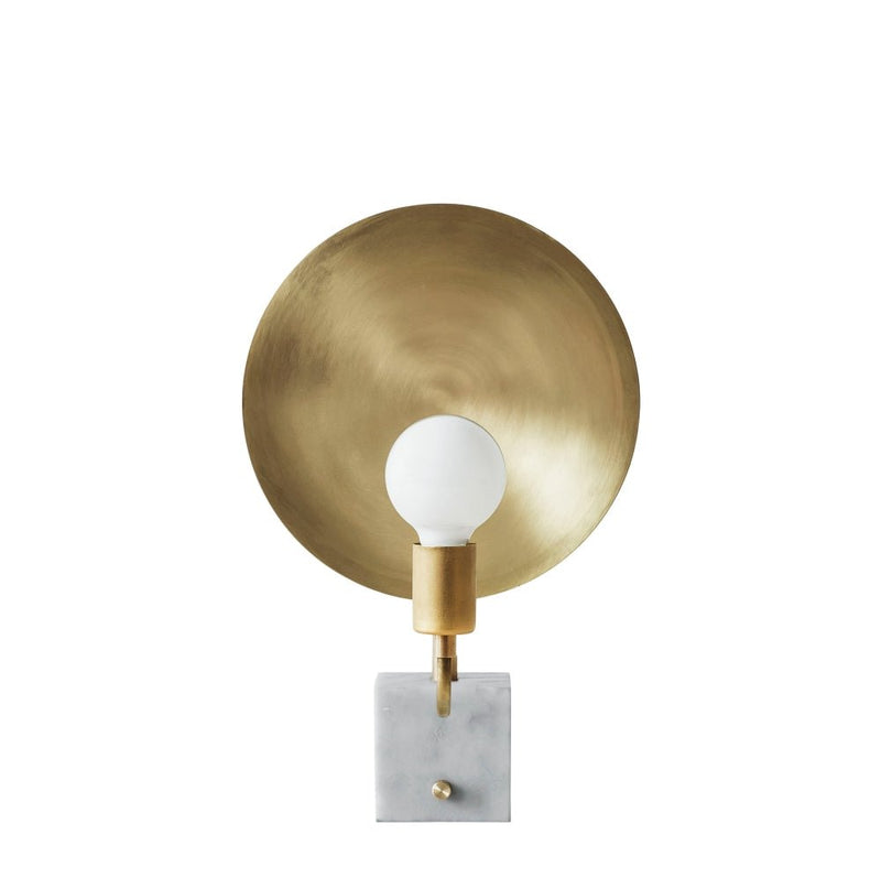 Helios Table Lamp - Workstead - Table + Task - Hewn Brass - HORNE