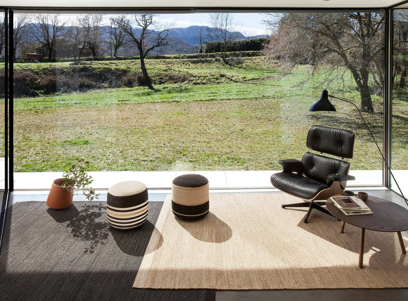 Herb Rug - Nanimarquina - Rugs - 5'7''X7'10'' - Black - HORNE