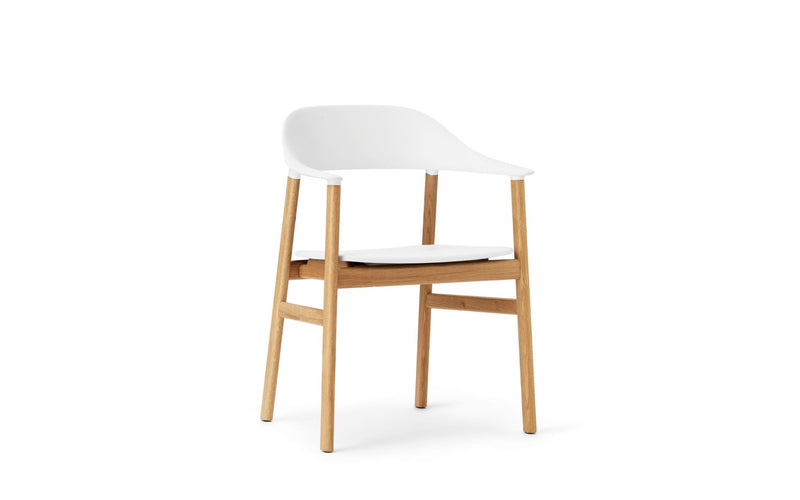 Herit Armchair - Oak - Normann Copenhagen - Chairs - Grey - HORNE