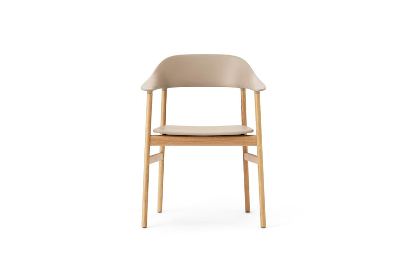 Herit Armchair - Oak - Normann Copenhagen - Chairs - Grey - HORNE