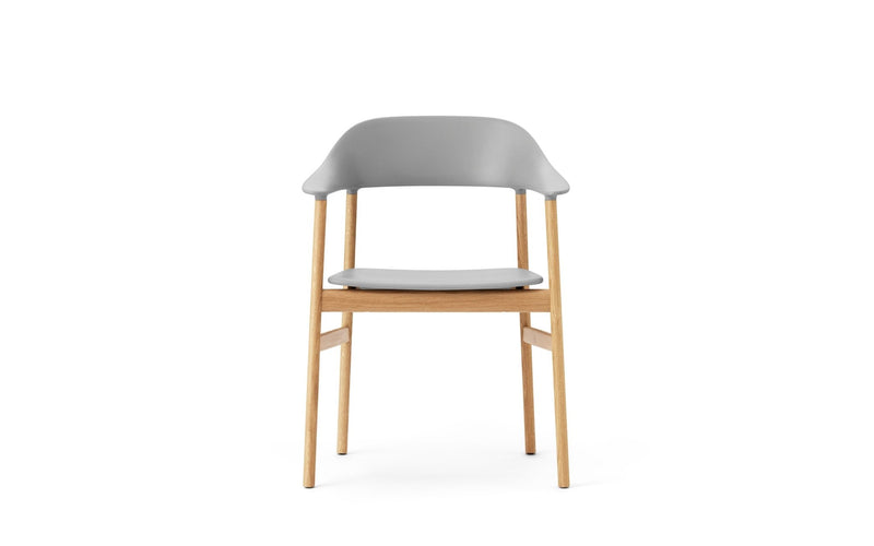 Herit Armchair - Oak - Normann Copenhagen - Chairs - Grey - HORNE