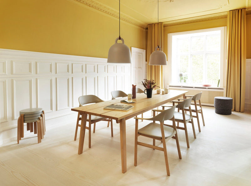 Herit Armchair - Oak - Normann Copenhagen - Chairs - Grey - HORNE