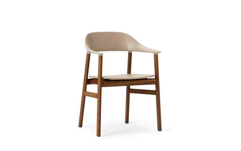 Herit Armchair - Smoked Oak - Normann Copenhagen - Chairs - Grey - HORNE