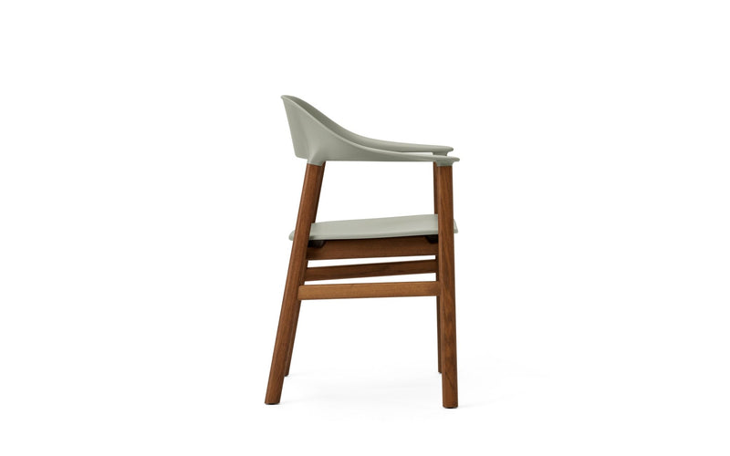 Herit Armchair - Smoked Oak - Normann Copenhagen - Chairs - Grey - HORNE
