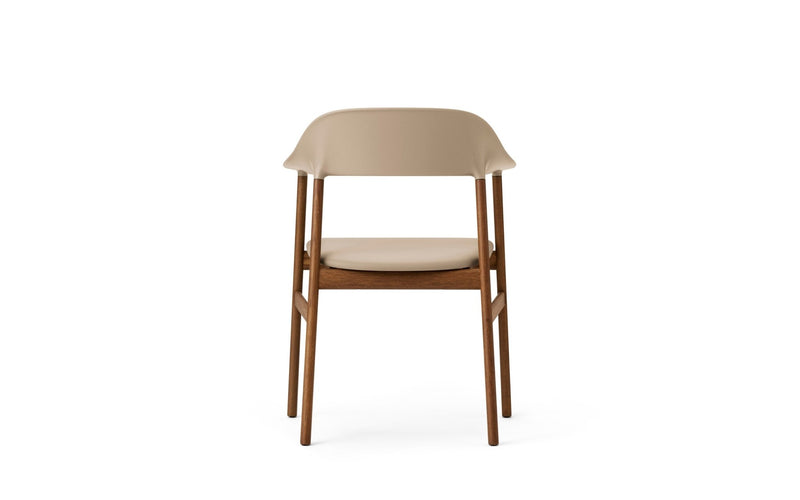 Herit Armchair - Smoked Oak - Upholstered Seat - Normann Copenhagen - Chairs - Synergy Grey - HORNE