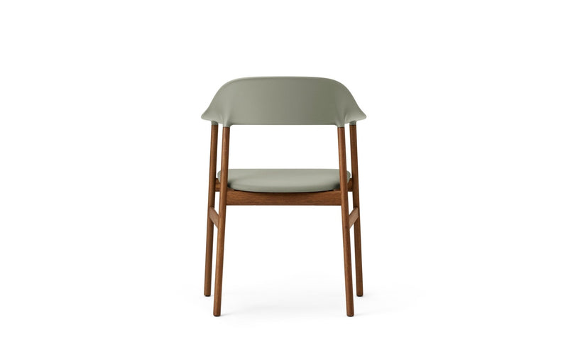 Herit Armchair - Smoked Oak - Upholstered Seat - Normann Copenhagen - Chairs - Synergy Grey - HORNE