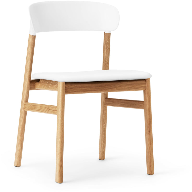 Herit Chair - Oak Upholstered - Normann Copenhagen - Chairs - Synergy Grey - HORNE
