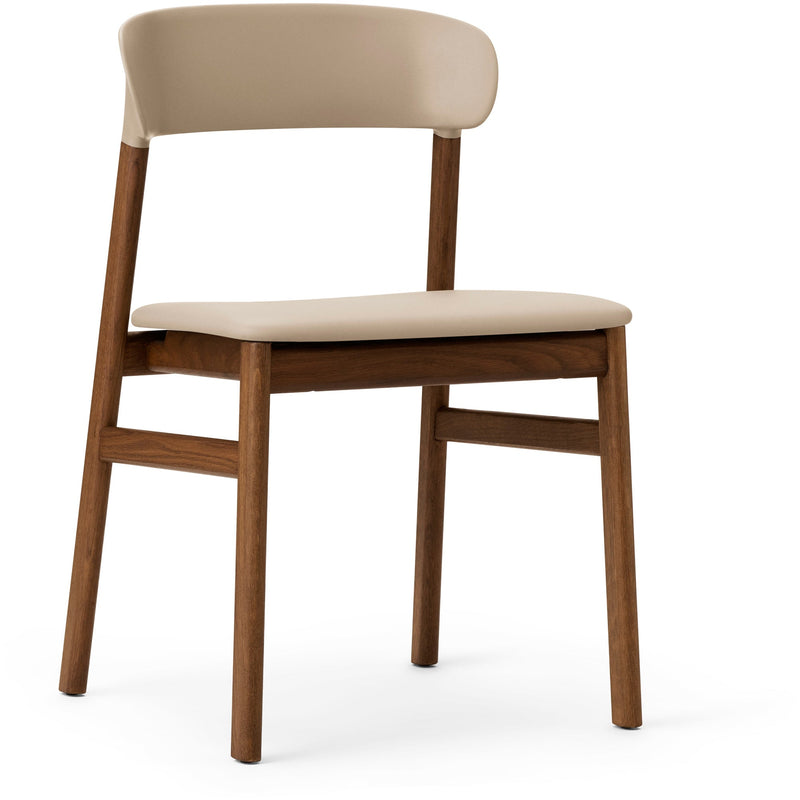 Herit Chair - Smoked Oak Upholstered - Normann Copenhagen - Chairs - Synergy Grey - HORNE